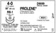 Ethicon D-Special Sutures - SUTURE, D-SPEC, 4-0, 4-36IN, PROLENE, RB-1 - D9899