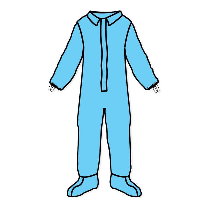 Kappler Provent Plus Coveralls - Provent Plus Coveralls, Blue, Size 2XL/3XL - PPH461BU2X3XVS