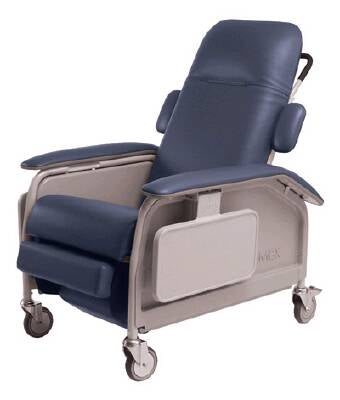 Graham-Field Lumex X Wd Recliners - Lumex X WD Recliner, Heat, Blueridge, CA-133 - FR587WH427