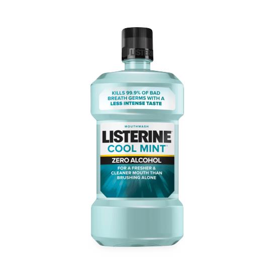 Johnson and Johnson Listerine Zero Mouthwash - Listerine Total Care Zero Mouthwash, Fresh Mint Flavor, 16 oz. - 30698