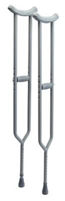 Graham-Field Lumex Bariatric Imperial Steel Crutches - Lumex Bariatric Crutches, Adult Tall - 3615A