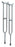 Graham-Field Lumex Bariatric Imperial Steel Crutches - Lumex Bariatric Crutches, Adult Tall - 3615A