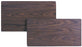 Graham-Field Liberty Bed / Components - SET, HEAD AND FOOT, BOARD, RECTANG, WALNUT - AB80600