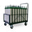 Responsive Respiratory Inc. Cylinder Transport Racks and Accessories - D / E Oxygen Cylinder Cart, Capacity 40 - 150-0158