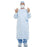 Halyard Health Microcool Breathable Surgical Gown - Micro-Cool High-Performance Breathable Gown, Size L / XL, Long - 73038