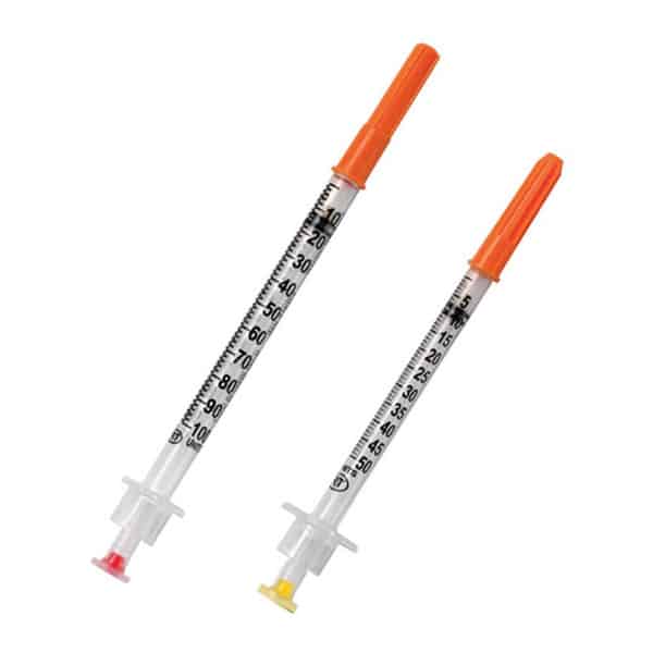 Retractable Technologies VanishPoint U-100 Insulin Syringes - VanishPoint Insulin Syringe, 30 G x 3/16", 1 mL - 10291