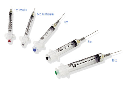 Retractable Technologies VanishPoint Syringes - VanishPoint Syringe with Retractable Hypodermic Needle, 3 mL, 27G x 1-1/2" - 13021