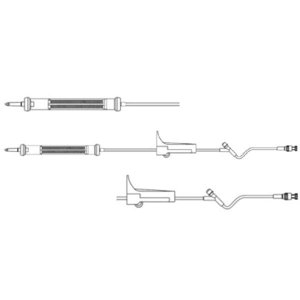 B Braun IV Administration Sets with Ultraport - EXT SET W/ULTRAPORT, ZERO 4-WAY, 42" - 490460