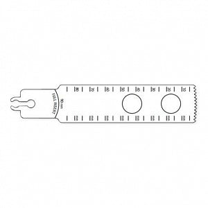 Medline ReNewal Reprocessed Stryker Bits, Burrs & Blades - 2108-102 @LG SAGITTAL SB 25MM X 89.5MM X - 2108102RH