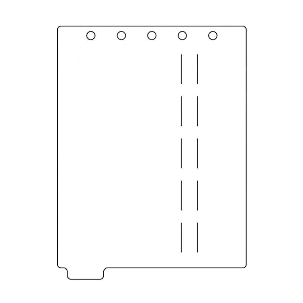 9" X 11" To Use With 2253-00 Stat Flags 1 Each