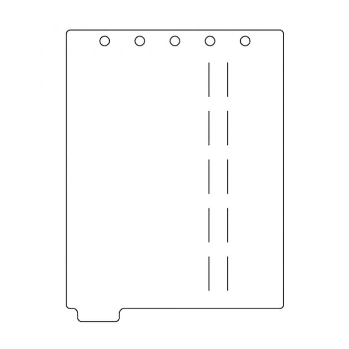 9" X 11" To Use With 2253-00 Stat Flags 1 Each