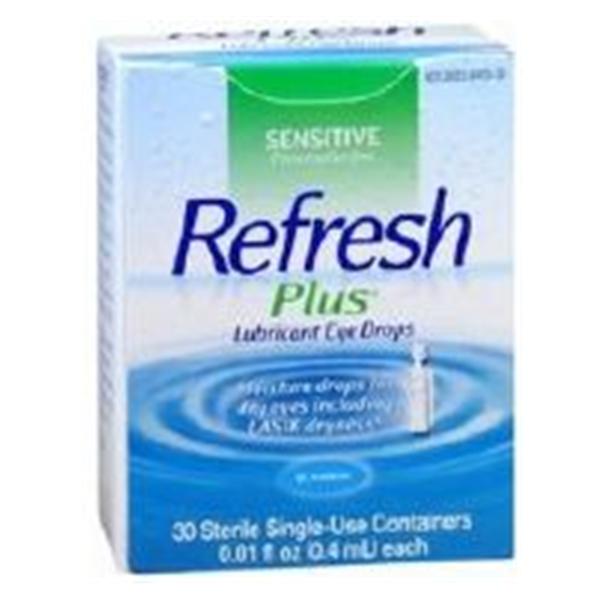 Allergan Pharm Refresh Plus Lubricating 0.1oz Eye Drops 30/Bx