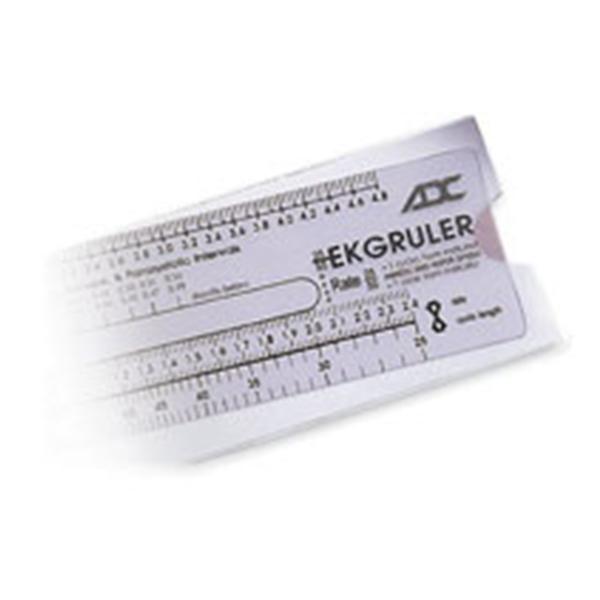 American Diagnostic  Ruler EKG With Protective Sleeve Ea