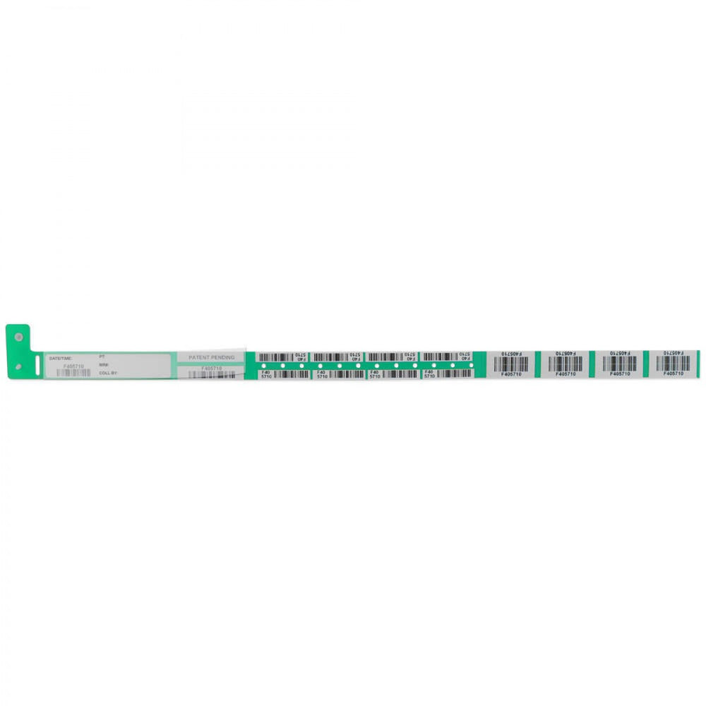 Securline Narrow Barcode Blood Band Secursnap Closure 150/Box