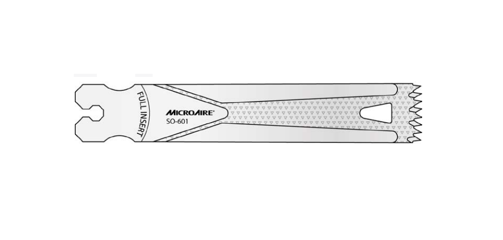 Microaire Surgical Oscillating Blades - BLADE, SAW, OSC, LARGE, 19.5MMX90MMX1.27MM - SO-601