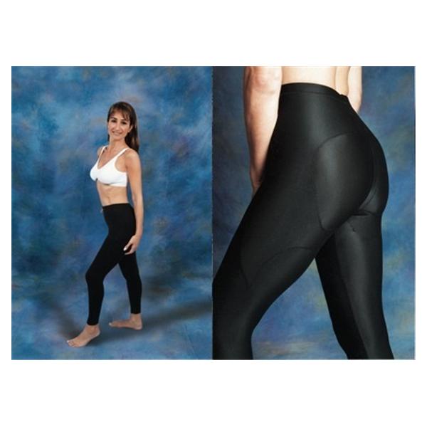 ES Medical Legging Compression Ankle Length Large Women Black Ea (PO5AL)