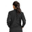 Medline Women's Bomber Jacket - Women's Bomber Jacket with Welt Pocket and Zipper, Black, Large - 2543BLKL