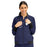 Medline Women's Bomber Jacket - Women's Bomber Jacket with Welt Pocket and Zipper, Navy, Large - 2543NVYL