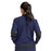 Medline Women's Bomber Jacket - Women's Bomber Jacket with Welt Pocket and Zipper, Navy, Extra Small - 2543NVYXS