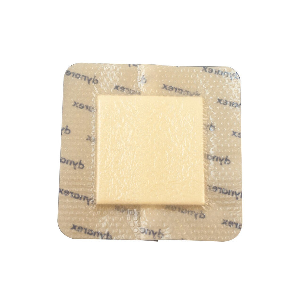 Dynarex SiliGentle Silicone Bordered Foam Dressing - SiliGentle Bordered Foam Dressing, 4" x 4" - 3059