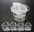 Dynamic Diagnostics Advantage 4Chamber Polyp Trap - Poly Trap, 4 Chamber, Clear - 3200-444