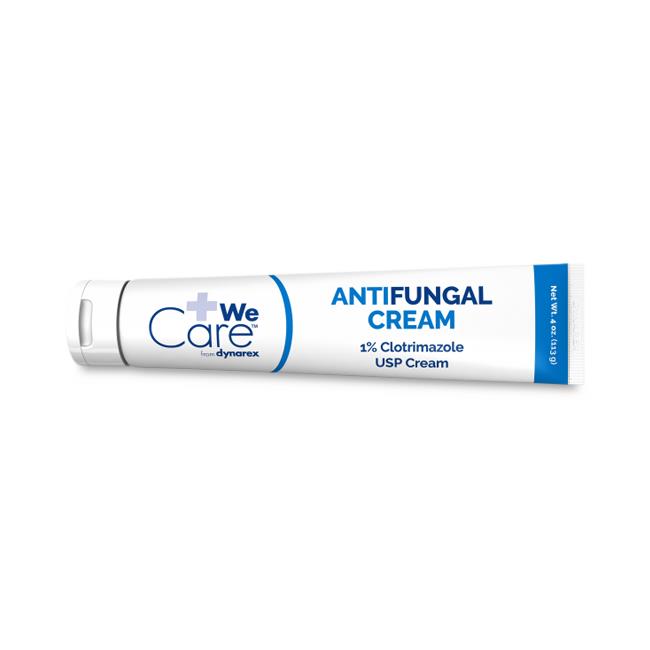 Dynarex Antifungal Cream (Clotrimazole 1%) - 1% Clotrimazole Antifungal Cream, 4 oz. Tube - 1233