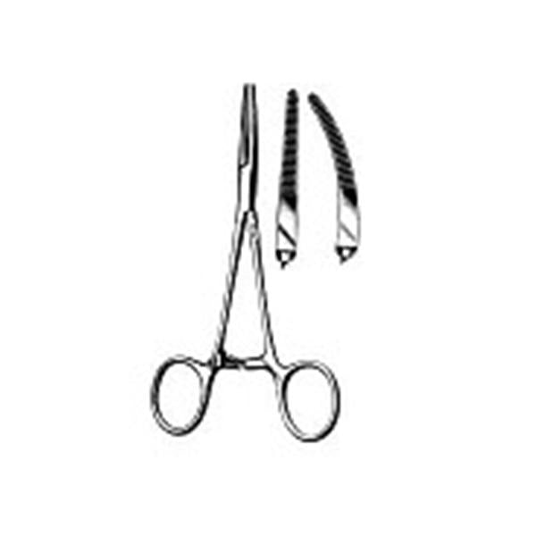 Medical Action Industries Forcep Hemostatic Kelly 5.5 Serr Tp Crv Nckl Plt Stl Disp 20/Bx