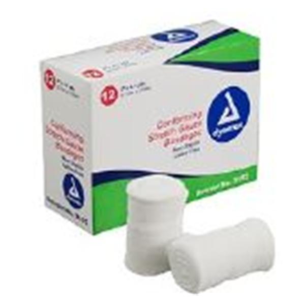 Dynarex oration Bandage 2"x4.1yd Gauze Cotton Non-Sterile 12/Bx, 8 BX/CA (3102)