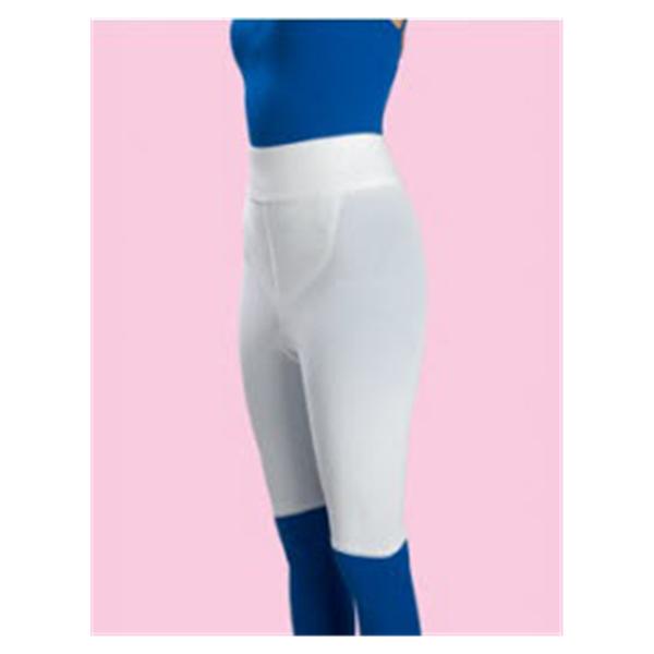 Frank Stubbs  Girdle Compression Above Knee Medium White Ea