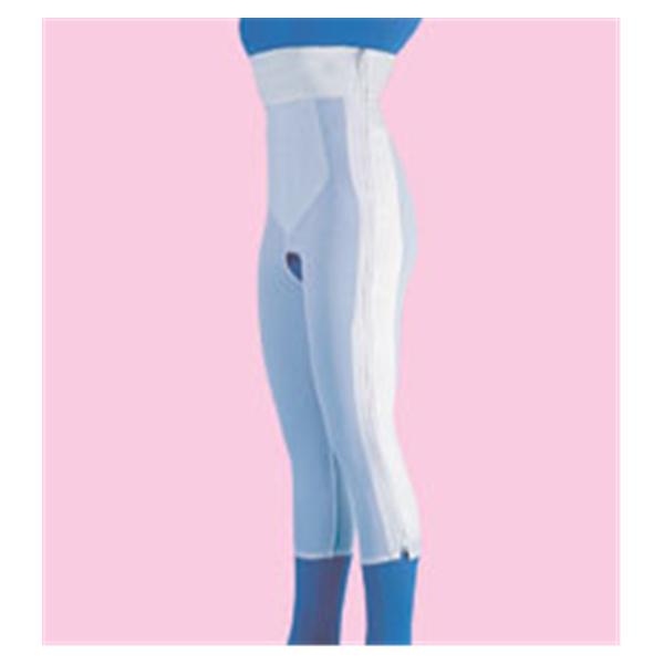 Frank Stubbs  Girdle Compression Below Knee/High Waist Large White Ea