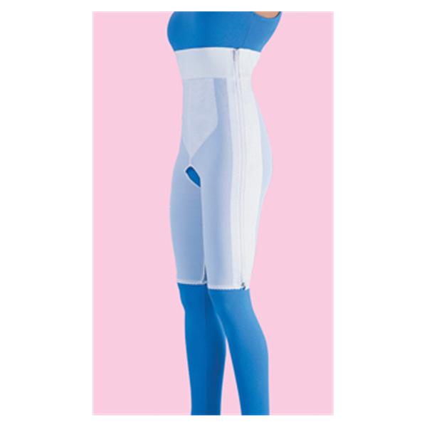 Frank Stubbs  Girdle Compression Above Knee/High Waist Small 33-36" White Ea