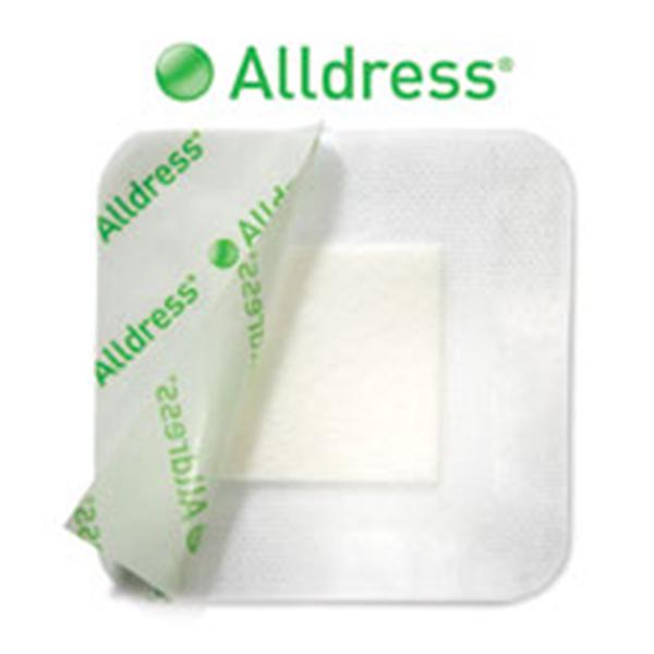 Molnlycke Healthcare (Regent) Dressing Island Alldress Cmpst 6x6" SlfAdh Lo Adh White Abs 10/Bx, 10 BX/CA (265349)