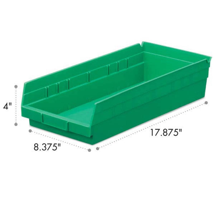 4 Inch High Shelf Bins