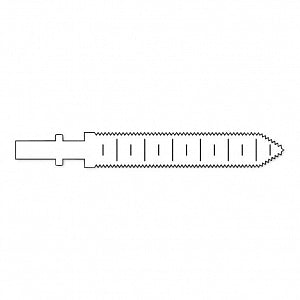 Medline ReNewal Reprocessed Stryker Bits, Burrs & Blades - 277-96-275 @RSB, DOUBLE SIDED FIXED POIN - 27796275RH