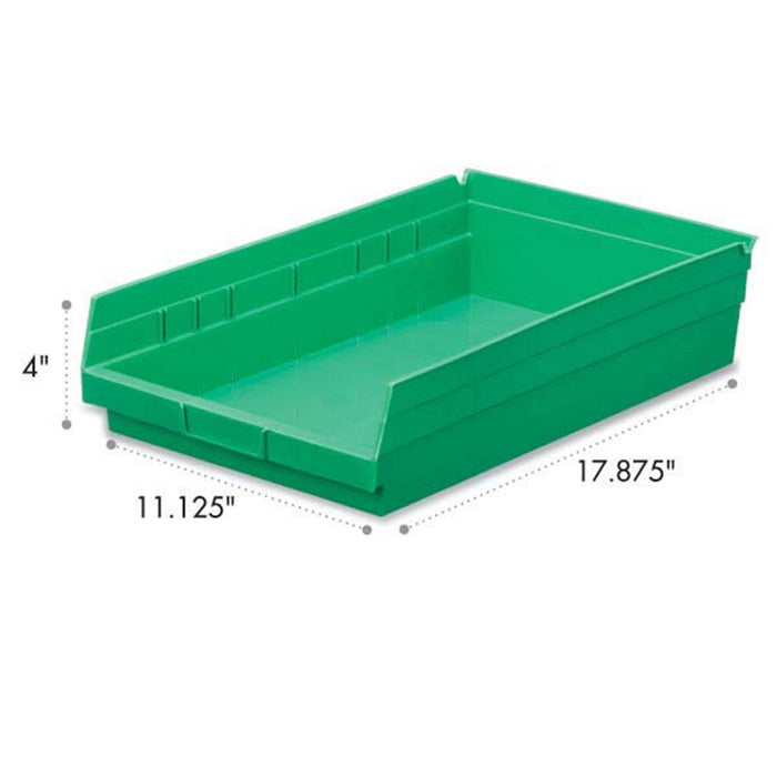 4 Inch High Shelf Bins