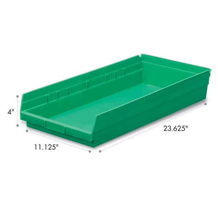 4 Inch High Shelf Bins