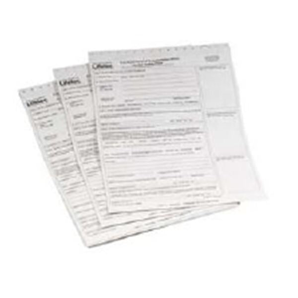 LifeLoc Technologies DOT DOT Form For Alcohol Breath Test 100/Pk