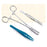 Medical Action Industries Forcep Tissue Adson 4-3/4" Serrated 1x2 Teeth SS Disposable 20/Bx