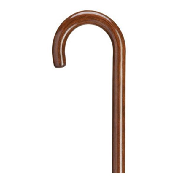 Harvey Surgical Cane Single Wood 250lb Capacity 36" Walnut Adult Ea, 48 EA/CA (9003200-7)