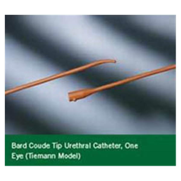 Bard Medical Division Catheter Intermittent 12Fr Coude Olive Tip Rubber 16" 12/Ca