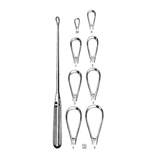 Medgyn Products  Curette Uterine Sims Size 6 Each