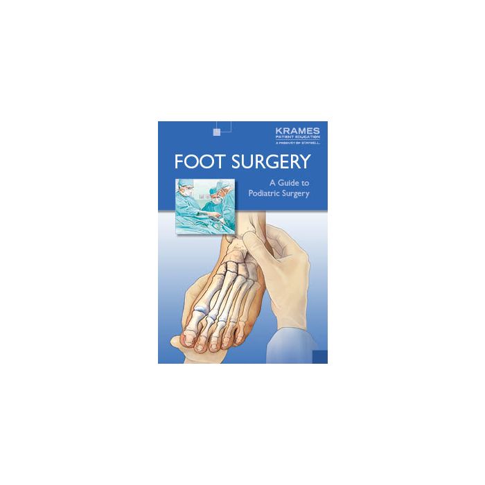 Krames Communications Booklet Educational Foot Surgery Ea