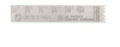 Zimmer Biomet Oscillating Saw Blade - BLADE, LNVATEC, OSCILLATING, 19X90X1.19F - 19090119LG1