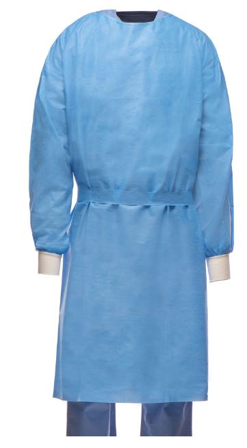 Tronex Fluid-resistant Multilayer Procedure Gown - GOWN, PROCEDURE, MLT LAYR, LTX-FREE, BL, XLRG - SMS14535B