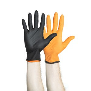 Halyard Health Black-Fire Nitrile Exam Gloves - Nitrile Exam Gloves, Black-Fire, Size M - 44757