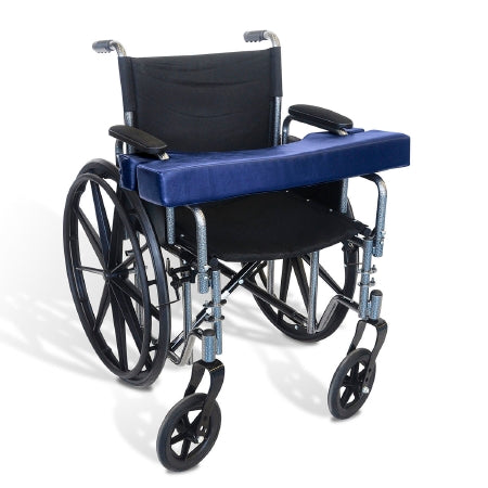 NYOrtho Desk Arm Wheelchair Lap Cushions - Lap Cushion for Desk-Length Arm Wheelchairs, Navy Blue - 9528-18-3