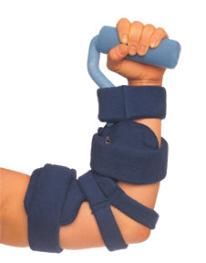 Comfy Splints Comfy Splint Elbow-Hand Combination Orthosis - SPLINT, ELBOW / HAND, ROLL ADULT, S, NAVY, TRRY - EH-101-HR-AS