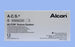 Alcon Labs SC- Series Straight Needle Suture - 10-0 Alcon Polypropylene Suture, SC-5 Straight, Side Cutting, Double Armed, 8", Blue - 8065308001