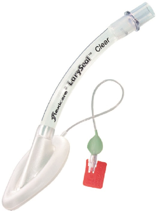 Flexicare LarySeal Clear Laryngeal Mask Airways - LarySeal Laryngeal Mask Airway, Clear, Size 2.5 - 329-038-94-325UE