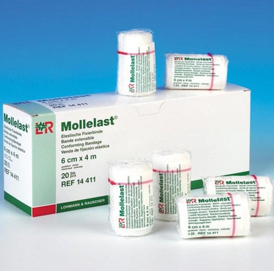 Lohmann & Rauscher Mollelast Conforming Bandages - Mollelast Bandage, 6 cm - 19411B